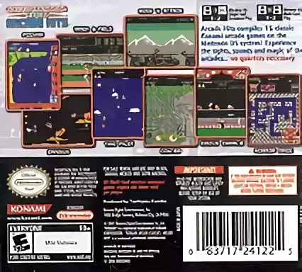 Image n° 2 - boxback : Konami Classics Series - Arcade Hits